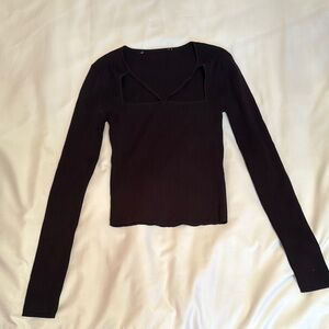 Elegant Black Women's Top